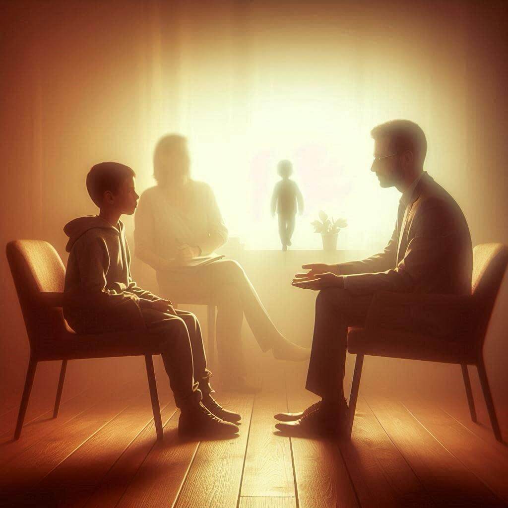 A psychiatrist engaging with a child and parent during a therapy session, illustrating the vital role of mental health professionals in diagnosing ADHD, providing treatment options, and guiding families toward effective support strategies. This reflects the article’s focus on the importance of expert evaluation in distinguishing ADHD from typical childhood behavior.
This ensures the image is aligned with the article’s theme while optimizing it for search visibility. Let me know if you'd like adjustments!