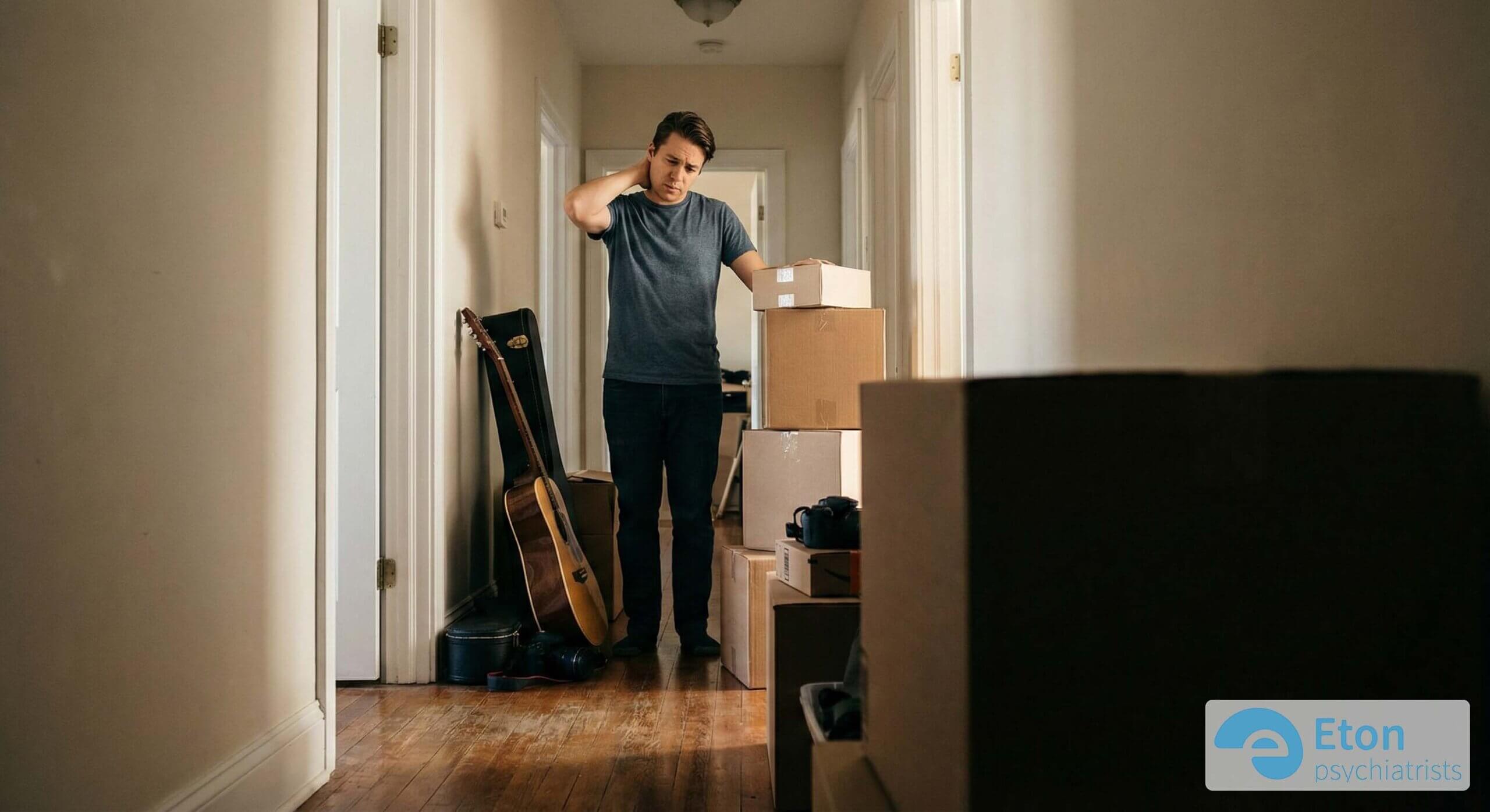 A woman looking intently at a smartphone, representing the search for digital dopamine and impulse spending.